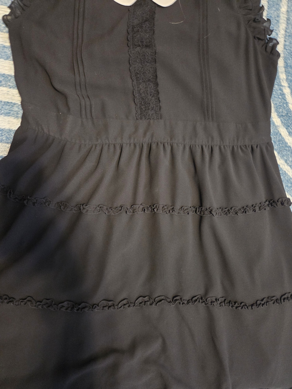 Hot Topic Black Dress Wednesday/ Halloween - Picture 5 of 7